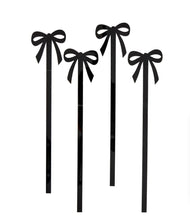 Load image into Gallery viewer, Bow Stir Sticks - Set of 4