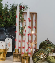 Load image into Gallery viewer, Very Merry Bow Taper Set Of 2