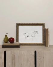 Load image into Gallery viewer, Horse Sketch