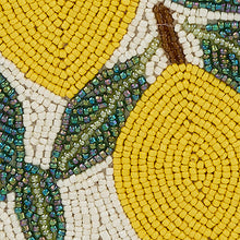 Load image into Gallery viewer, Beaded Lemon Placemat