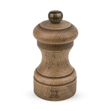 Load image into Gallery viewer, Bistro Antique Pepper Mill, Wood, Antiqued, 10 cm - 4 in