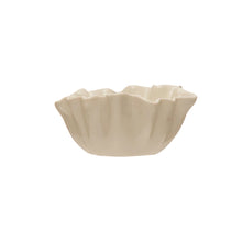 Load image into Gallery viewer, Stoneware Fluted Bowl