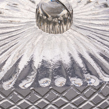 Load image into Gallery viewer, Embossed Glass Butter Dish