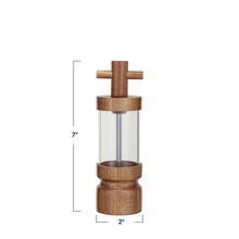 Load image into Gallery viewer, Wood & Acrylic Salt/Pepper Mill