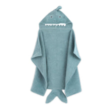 Load image into Gallery viewer, Shark Hooded Towel
