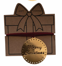 Load image into Gallery viewer, Metal Gift Topper