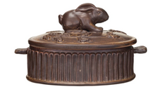 Load image into Gallery viewer, Stoneware Baker w/ Rabbit