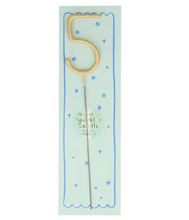 Load image into Gallery viewer, Gold Sparkler Numbers 0 to 9 Candles