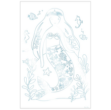 Load image into Gallery viewer, Mermaid Coloring Pages