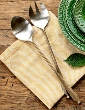 Load image into Gallery viewer, Antique Gold Colonial Flatware