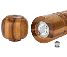 Load image into Gallery viewer, Acacia Wood Salt/Pepper Mill