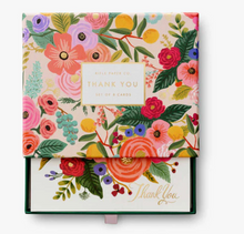 Load image into Gallery viewer, Garden Party Thank You Keepsake Card Box
