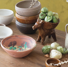 Load image into Gallery viewer, Stoneware Vintage Reproduction Bowl