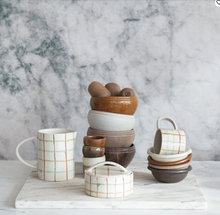 Load image into Gallery viewer, Stoneware Vintage Reproduction Bowl