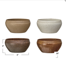 Load image into Gallery viewer, Stoneware Vintage Reproduction Bowl