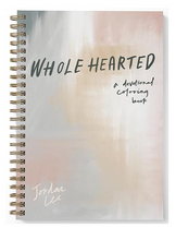 Load image into Gallery viewer, Wholehearted: A Coloring Book Devotional