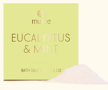 Load image into Gallery viewer, Eucalyptus & Mint Mini Bath Salt Soak
