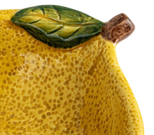 Load image into Gallery viewer, Stoneware Lemon Shaped Juicer