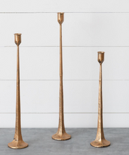 Load image into Gallery viewer, Hand Forged Metal Candle Holder