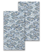 Load image into Gallery viewer, Blue Oyster Napkins
