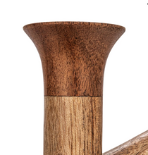 Load image into Gallery viewer, Mango Wood & Marble Mug Rack