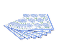 Load image into Gallery viewer, Hydrangea Paper Cocktail Napkin
