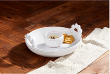 Load image into Gallery viewer, Twisted Handle Chip And Dip Set