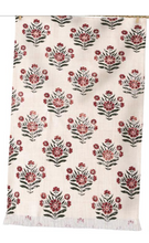 Load image into Gallery viewer, Tea Towels - Red Block Print Silhouette