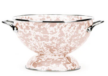 Load image into Gallery viewer, Taupe Swirl Medium Colander