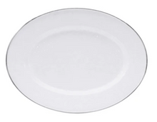 Load image into Gallery viewer, Solid Oval Platter, White
