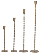 Load image into Gallery viewer, Hand-Forged Cast Iron Taper Holders