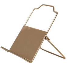 Load image into Gallery viewer, Metal Standing/Foldable Book Holder