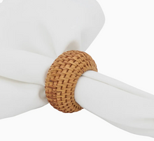 Load image into Gallery viewer, Woven Rattan Napkin Ring