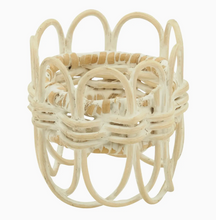 Load image into Gallery viewer, Twisted Rattan Napkin Ring