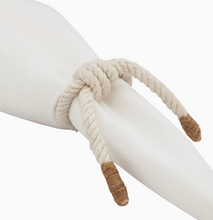 Load image into Gallery viewer, Knotted Rope Napkin Ring
