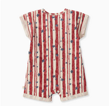 Load image into Gallery viewer, Stars & Stripes Baby Boy Romper