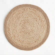 Load image into Gallery viewer, Jute Coil Round Placemat