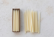 Load image into Gallery viewer, Unscented Thin Taper Candles in Box