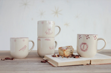 Load image into Gallery viewer, Hand-Stamped Stoneware Mug
