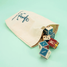 Load image into Gallery viewer, Uncle Goose Nautical Blocks with Canvas Bag