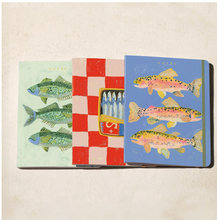 Load image into Gallery viewer, Three Fish Seedlings Sewn Trio Notebook Set