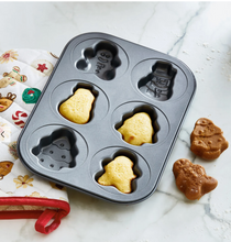 Load image into Gallery viewer, Christmas Non-Stick Cakelet Pan