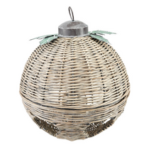 Load image into Gallery viewer, Oversized Hand-Woven Rattan Bell