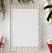 Load image into Gallery viewer, Holly Pattern Checklist Notepad