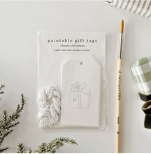 Load image into Gallery viewer, Classic Christmas Paintable Gift Tags