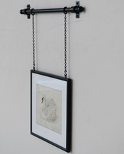 Load image into Gallery viewer, Hanging Metal Framed Glass Photo Frame