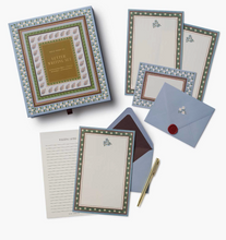 Load image into Gallery viewer, Paisley Letter Writing Set