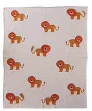 Load image into Gallery viewer, Cotton Knit Baby Blanket