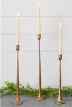 Load image into Gallery viewer, Hand Forged Metal Candle Holder