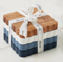 Load image into Gallery viewer, Scalloped Wood Coasters